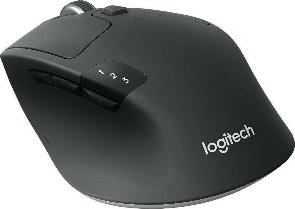 Logitech M720 Triathlon Ασύρματο Bluetooth Ποντίκι Μαύρο
