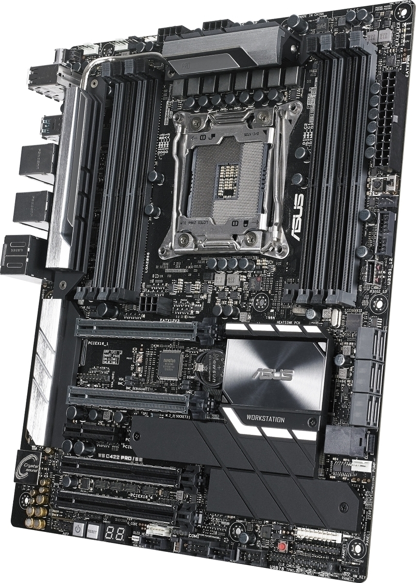 Asus WS C422 PRO SE Motherboard ATX με Intel 2066 Socket