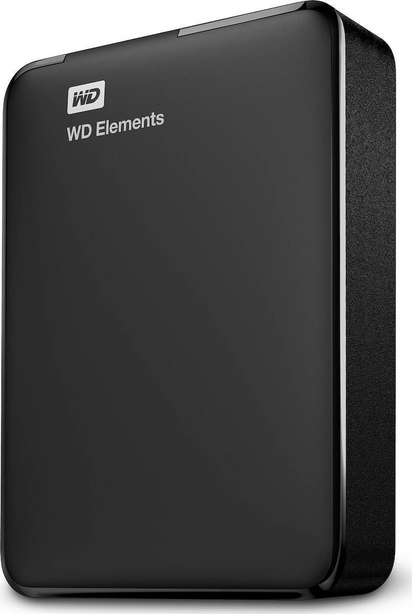 Western Digital Elements Portable USB 3.0 Εξωτερικός HDD 2TB 2.5″ Μαύρο