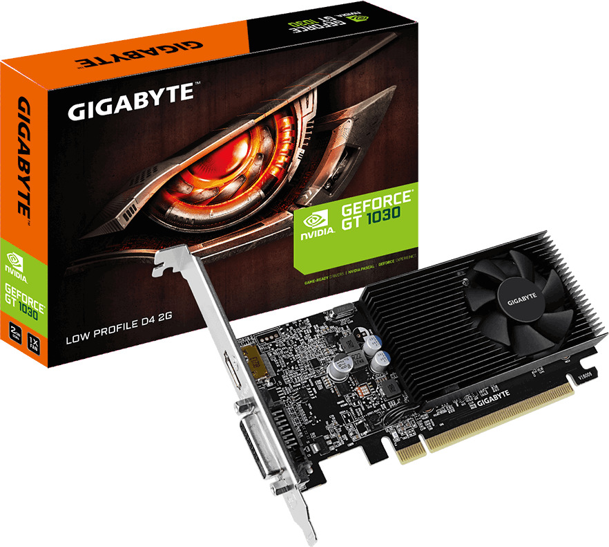 Gigabyte GeForce GT 1030 2GB GDDR4 D4 Κάρτα Γραφικών