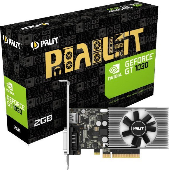 Palit GeForce GT 1030 2GB GDDR4 Κάρτα Γραφικών