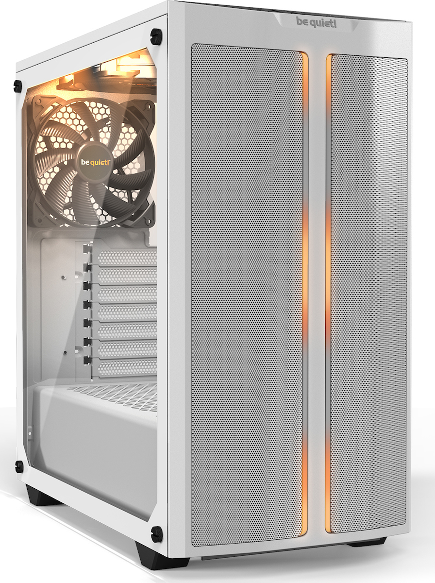 Be Quiet Pure Base 500DX Gaming Midi Tower Κουτί Υπολογιστή με Πλαϊνό Παράθυρο και RGB Φωτισμό Λευκό