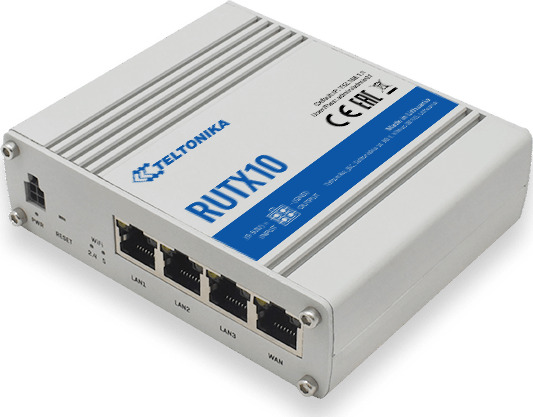 Teltonika RUTX10 Ασύρματο Router Wi‑Fi 5 με 3 Θύρες Gigabit Ethernet