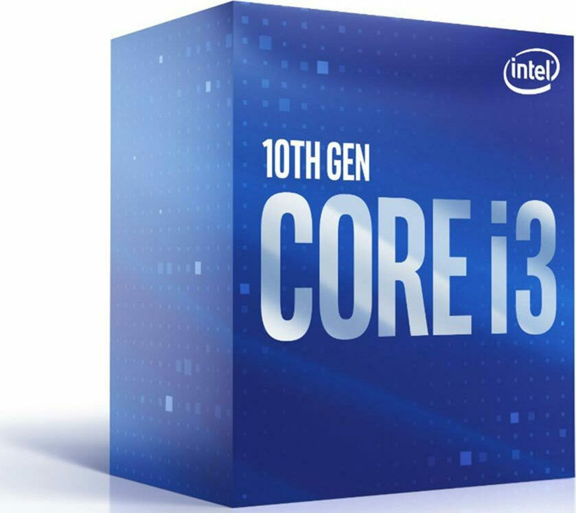 Intel Core i3-10100F 3.6GHz Επεξεργαστής 4 Πυρήνων για Socket 1200 σε Κουτί με Ψύκτρα