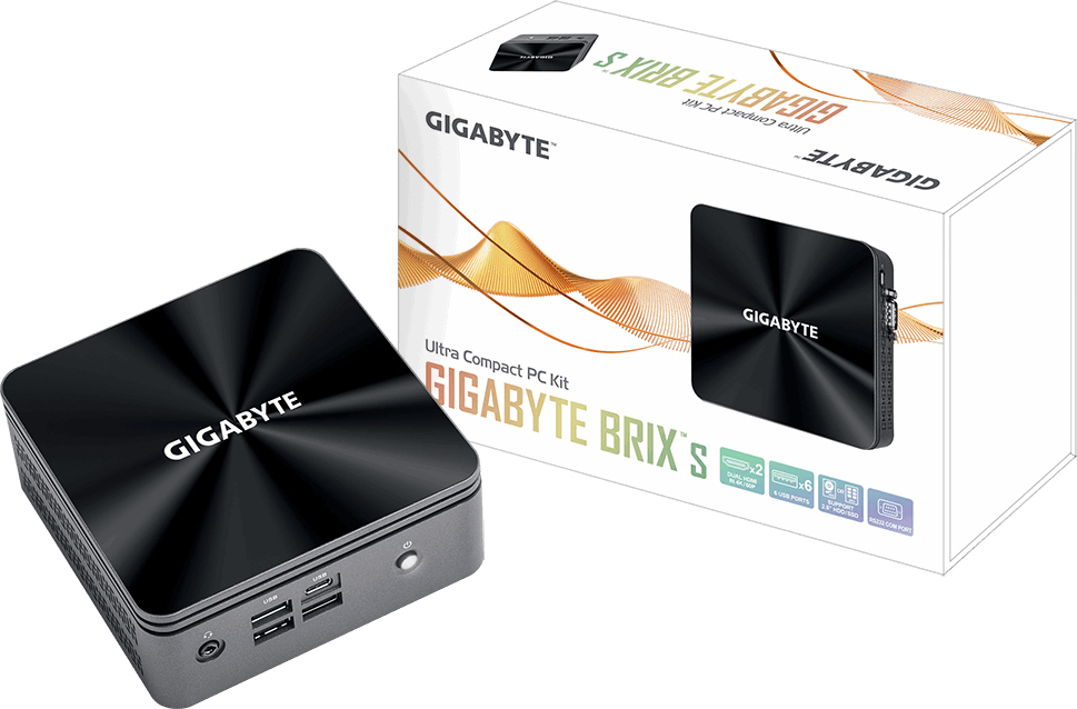 Gigabyte Brix GB-BRi5H-10210(E) (rev. 1.0) Barebone (Core i5-10210U)