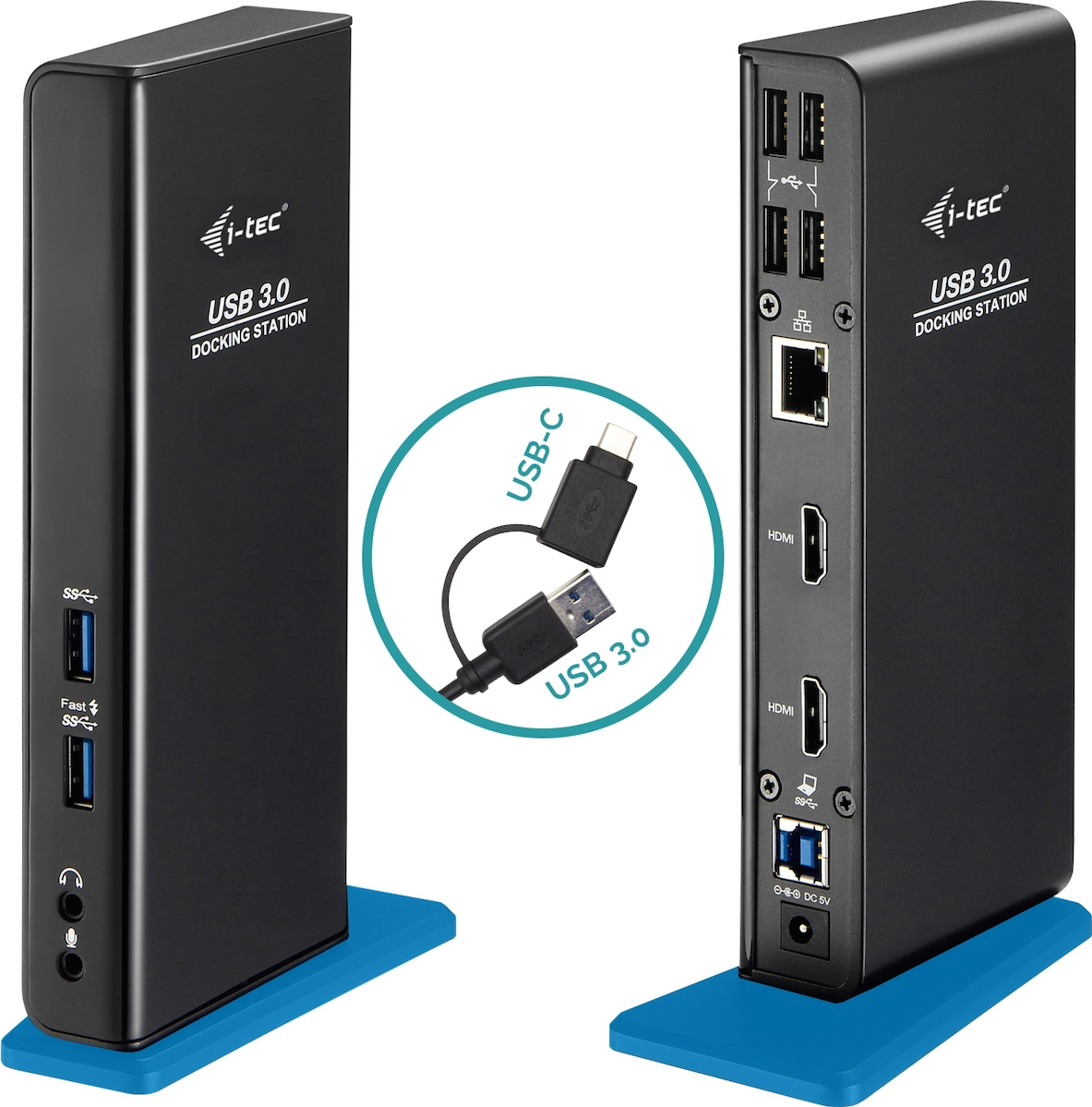 i-tec USB 3.2 Gen 1 – Type-A & HDMI Docking Station