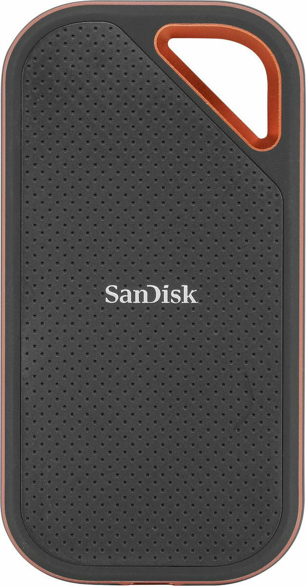 Sandisk Extreme Pro Portable V2 USB 3.2 / USB-C Εξωτερικός SSD 4TB 2.5″ Μαύρο