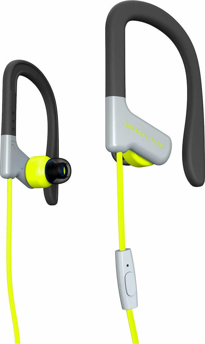 Energy Sistem Sport 1 In-ear Handsfree με Βύσμα 3.5mm Κίτρινο