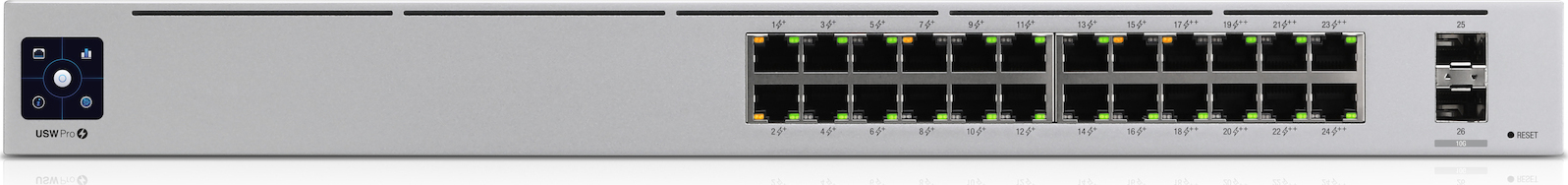 Ubiquiti UniFi Pro 24-Port PoE Managed L3 PoE+ Switch με 24 Θύρες Gigabit (1Gbps) Ethernet και 2 SFP Θύρες