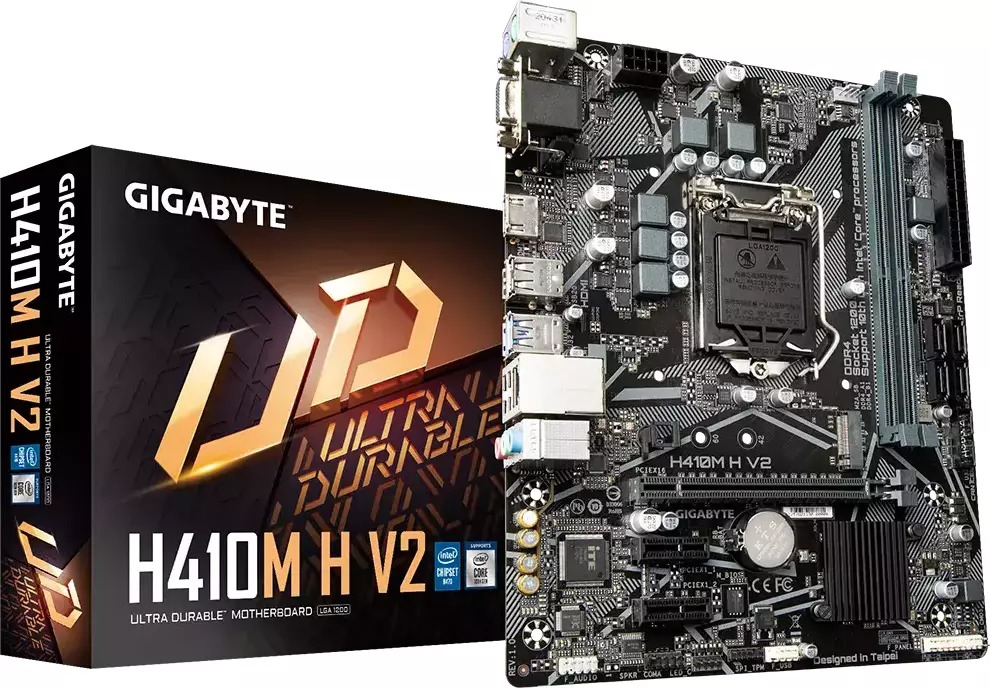 Gigabyte H410M H V2 (rev. 1.0) Motherboard Micro ATX με Intel 1200 Socket