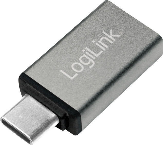 LogiLink Μετατροπέας USB-C male σε USB-A female Ασημί (AU0042)