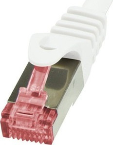 LogiLink S/FTP Cat.6 Cable 15m Λευκό