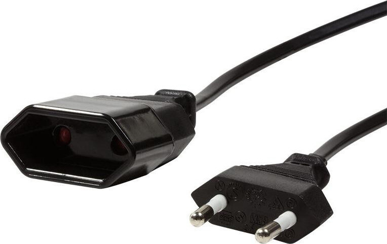 LogiLink Euro – Euro Cable 2m Μαύρο (CP123)