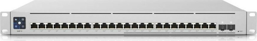 Ubiquiti UniFi Switch Enterprise Managed L3 PoE+ Switch με 24 Θύρες Gigabit (1Gbps) Ethernet και 2 SFP Θύρες