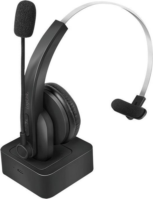 LogiLink Ασύρματα On Ear Multimedia Ακουστικά με μικροφωνο και σύνδεση Bluetooth