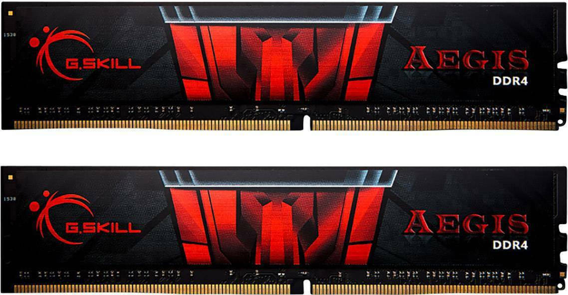 G.Skill Aegis 32GB DDR4 RAM με 2 Modules (2x16GB) και Ταχύτητα 3200 για Desktop