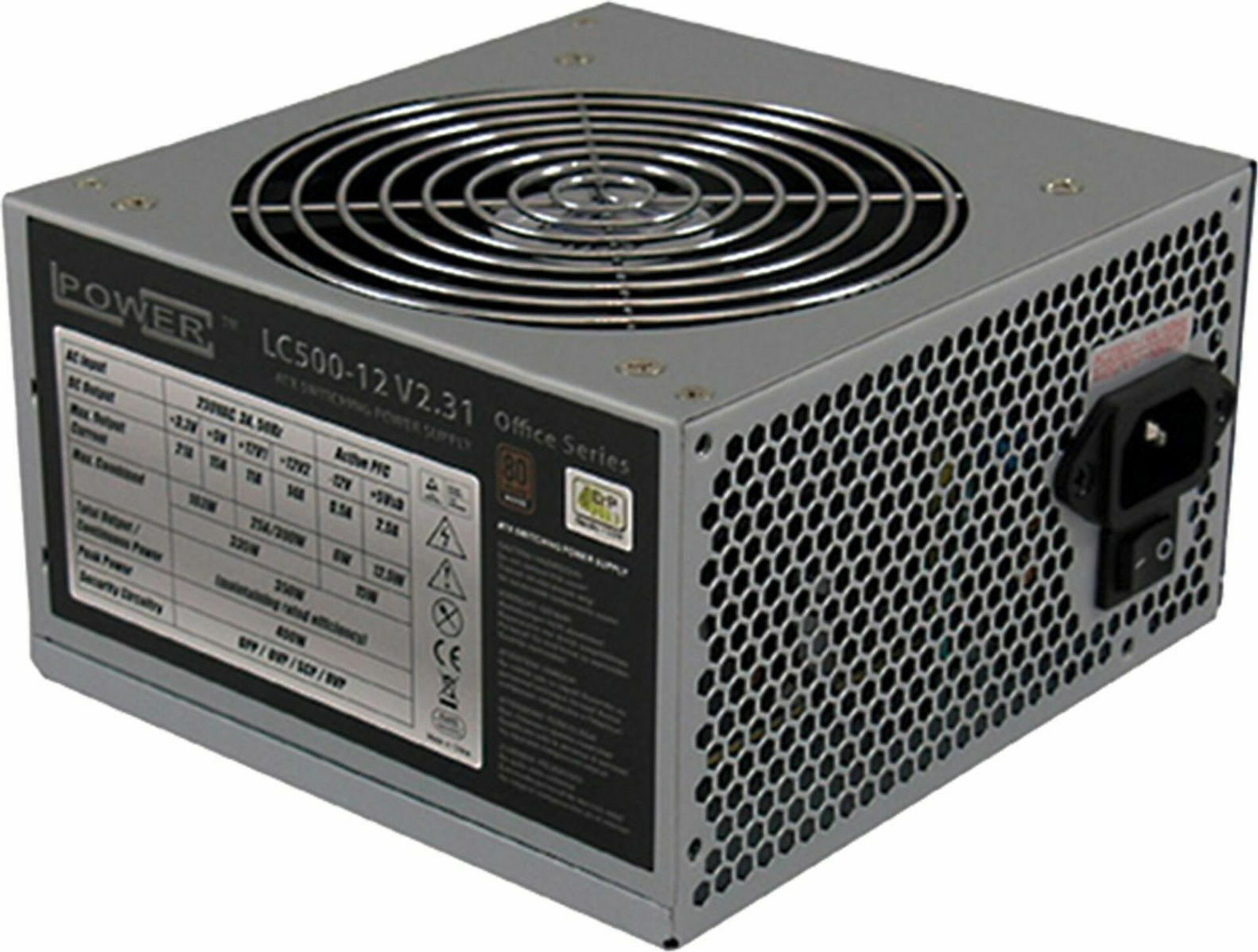 LC-Power LC500-12 V2.31 400W Τροφοδοτικό Υπολογιστή Full Wired 80 Plus Bronze