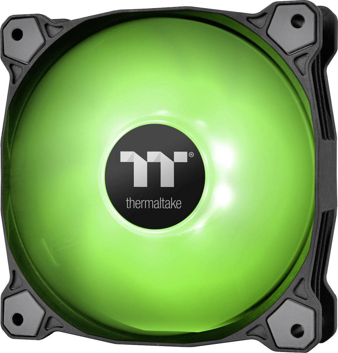 Thermaltake Pure A12 Radiator Case Fan 120mm με Πράσινο Φωτισμό και Σύνδεση 4-Pin PWM Πράσινο