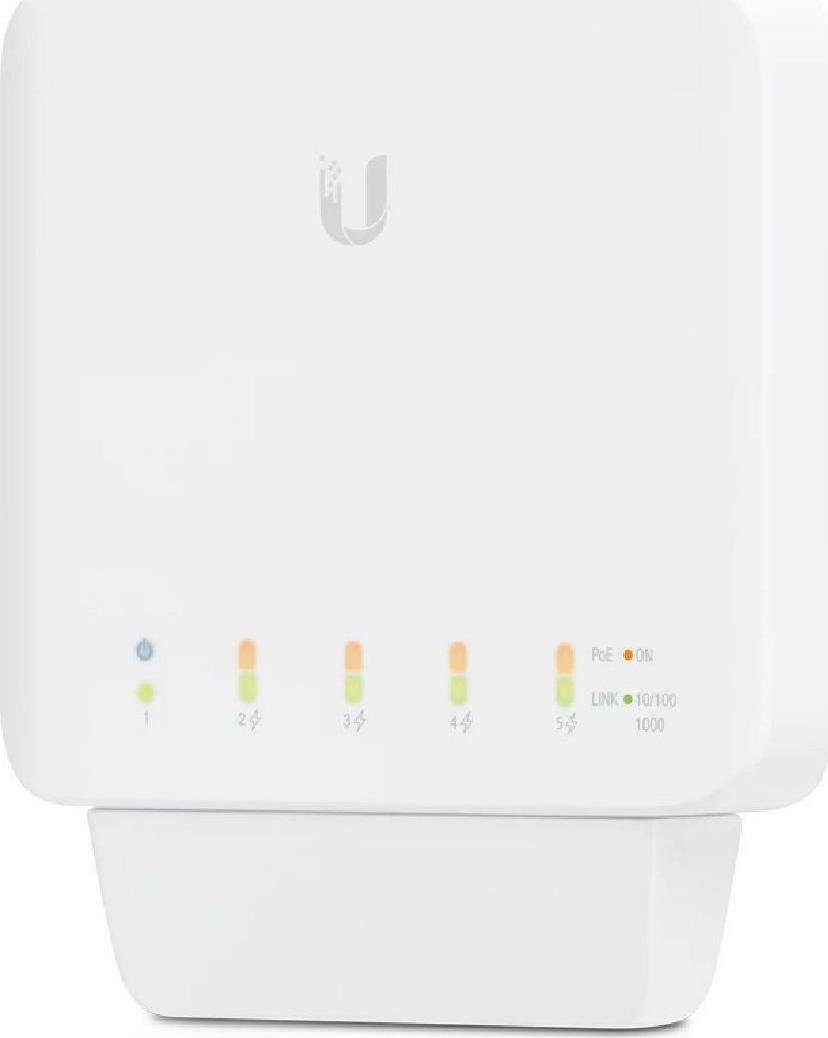 Ubiquiti UniFi USW-Flex Managed L2 PoE Switch με 5 Θύρες Gigabit (1Gbps) Ethernet