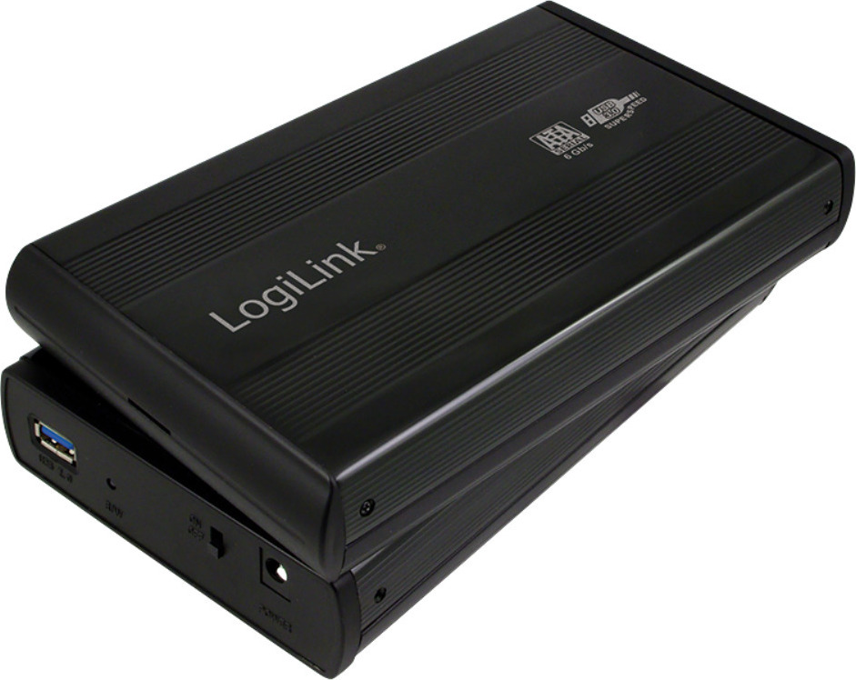 LogiLink Θήκη για Σκληρό Δίσκο 3.5″ SATA III με σύνδεση USB3.0