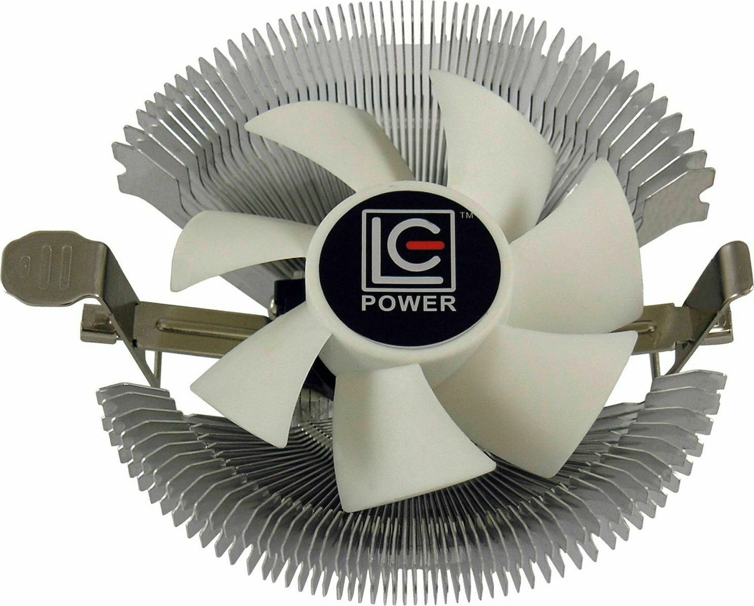LC-Power LC-CC-85 Ψύκτρα Επεξεργαστή Low Profile για Socket AM4/AM5/115x Λευκή
