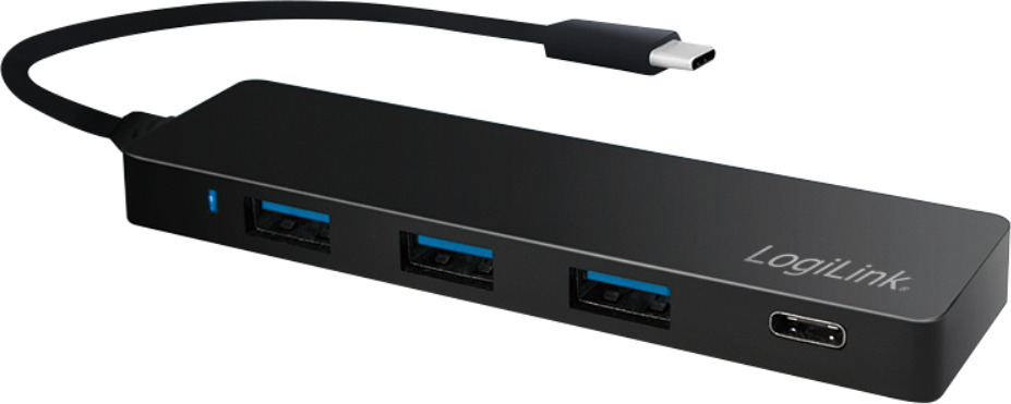 LogiLink USB 3.1 Hub 4 Θυρών με σύνδεση USB-C