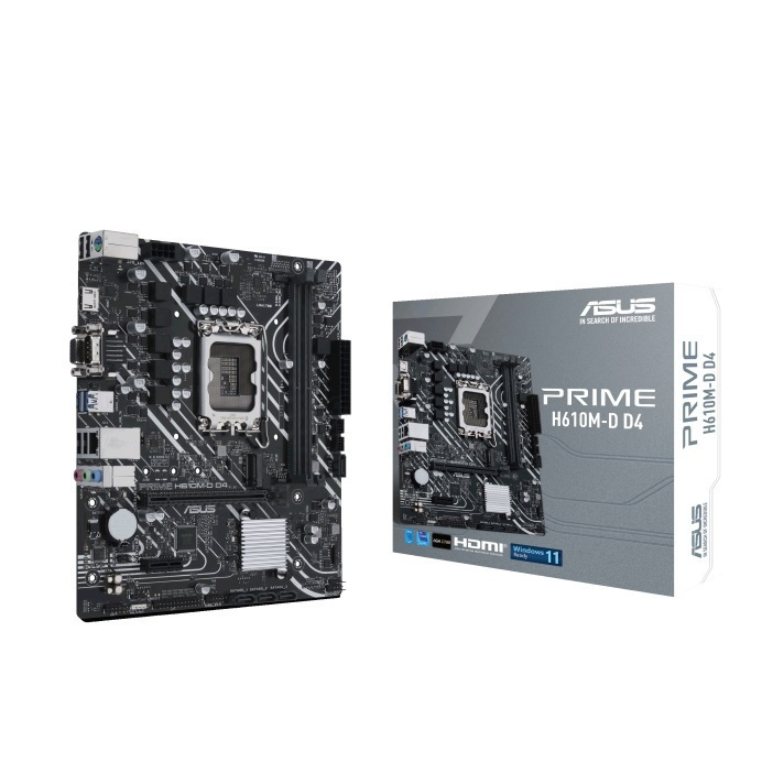 Asus Prime H610M-D D4 Motherboard Micro ATX με Intel 1700 Socket