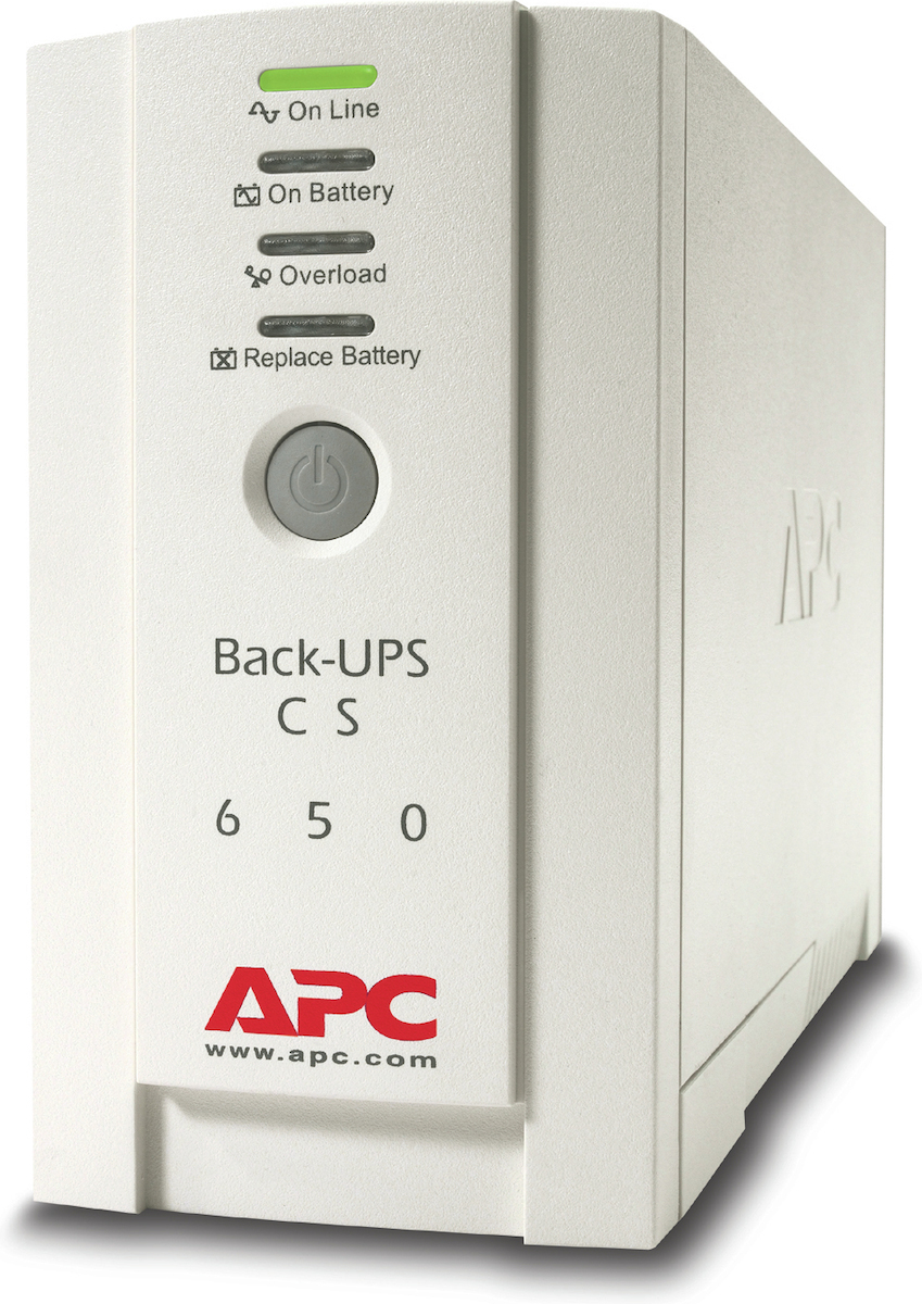 APC Back-UPS CS 650 Off-Line 650VA 400W με 3 IEC Πρίζες