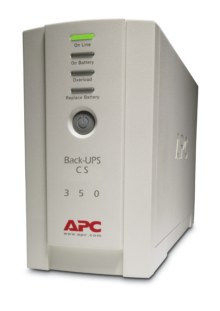 APC Back-UPS CS 350 USB/Serial Off-Line 350VA 210W