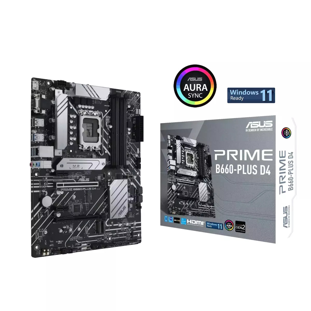 Asus Prime B660-Plus D4 Motherboard ATX με Intel 1700 Socket
