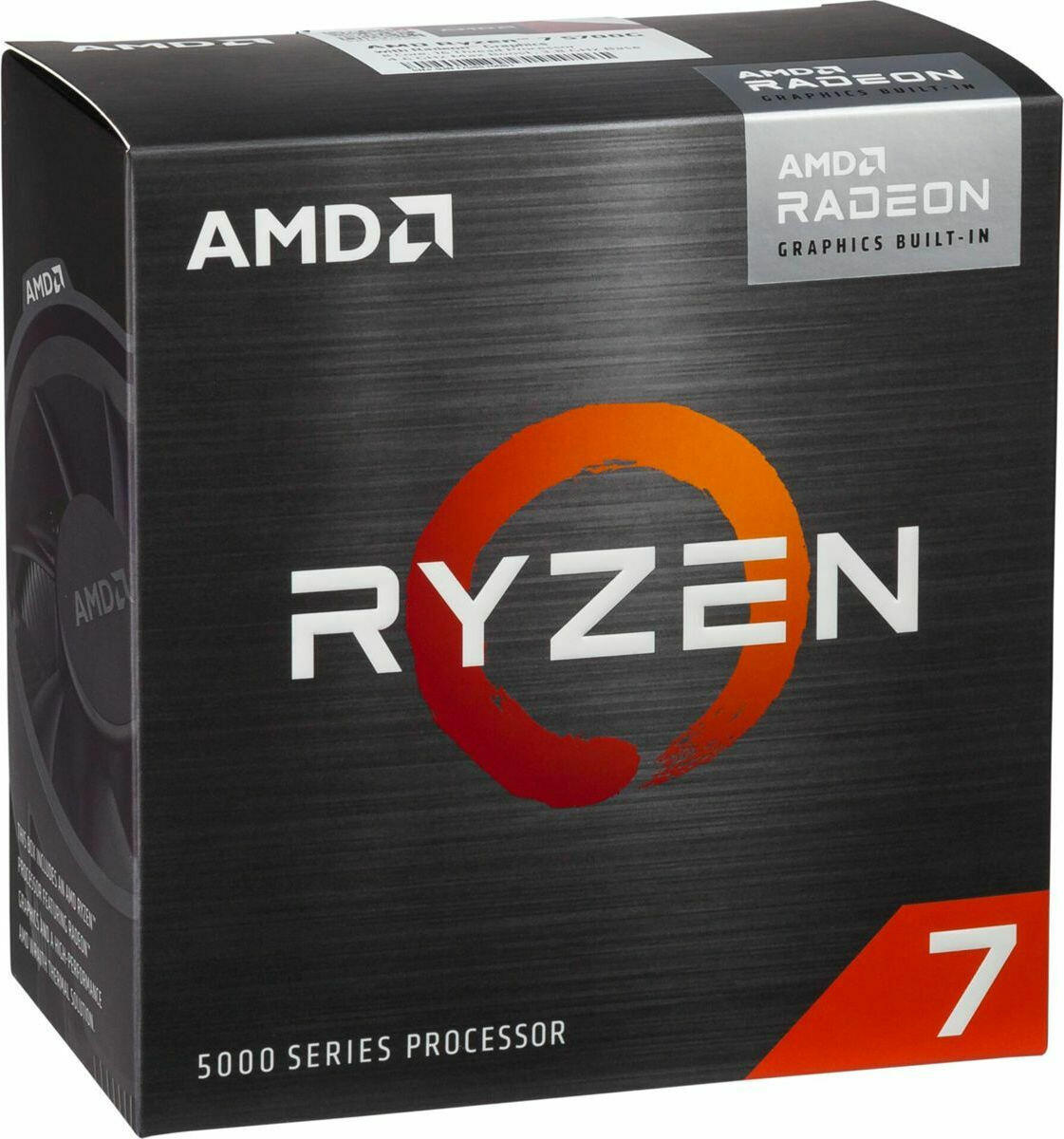 AMD Ryzen 7 5700G 3.8GHz Επεξεργαστής 8 Πυρήνων για Socket AM4 σε Κουτί