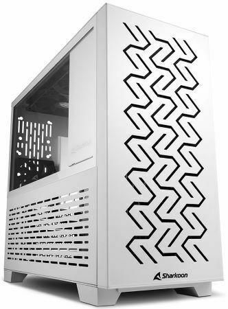 Sharkoon MS-Z1000 Midi Tower Κουτί Υπολογιστή με Πλαϊνό Παράθυρο Λευκό
