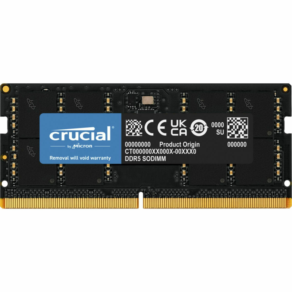 Crucial 32GB DDR5 RAM με Ταχύτητα 4800 για Laptop