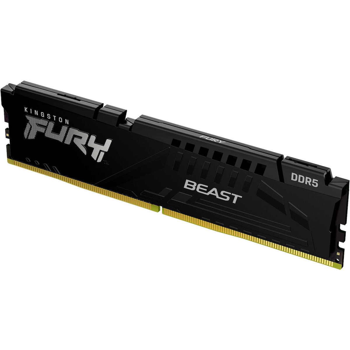 Kingston Fury Beast 16GB DDR5 RAM με Ταχύτητα 5200 για Desktop (KF552C40BB-16)