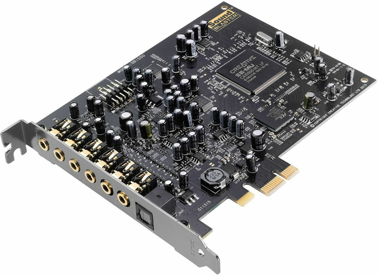 Creative Sound Blaster Audigy RX ​Εσωτερική PCI Express Κάρτα Ήχου 7.1