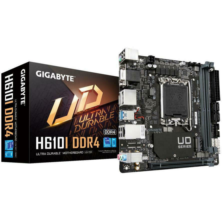 Gigabyte H610I DDR4 (rev. 1.0) Motherboard Mini ITX με Intel 1700 Socket
