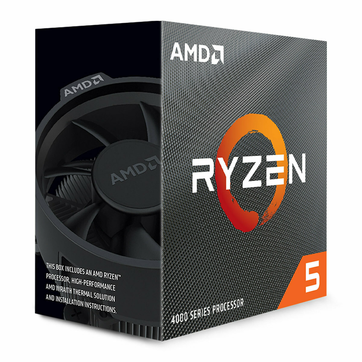 AMD Ryzen 5 BOX 4500 3,6GHz MAX Boost 4,1GHz 6xCore 11MB 65W with Wraith Stealt Cooler