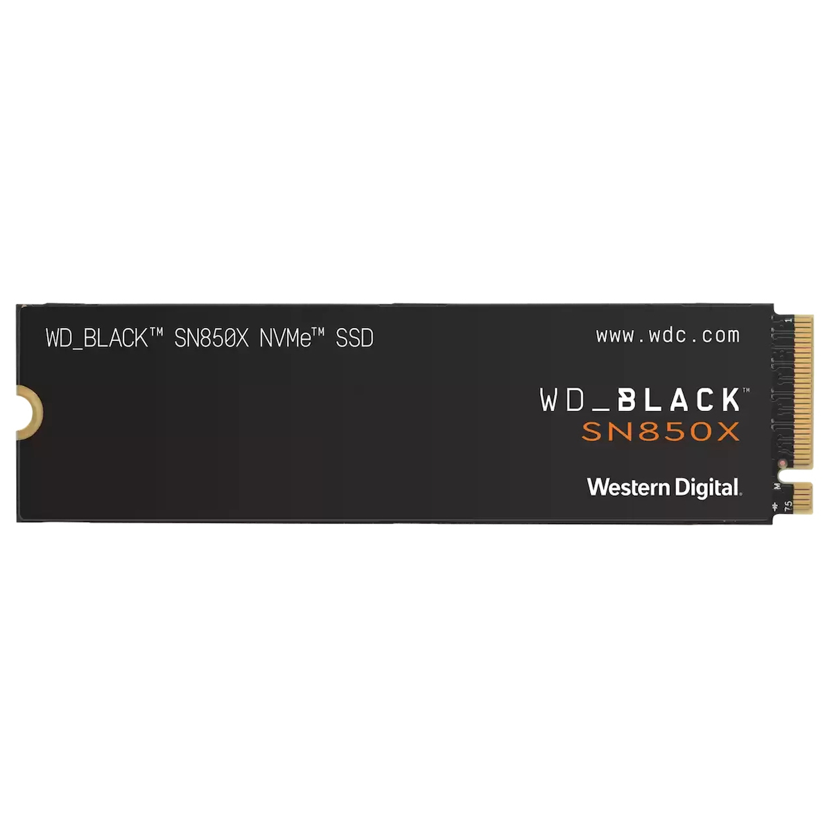 Western Digital Black SN850X W/o Heatsink SSD 2TB M.2 NVMe PCI Express 4.0