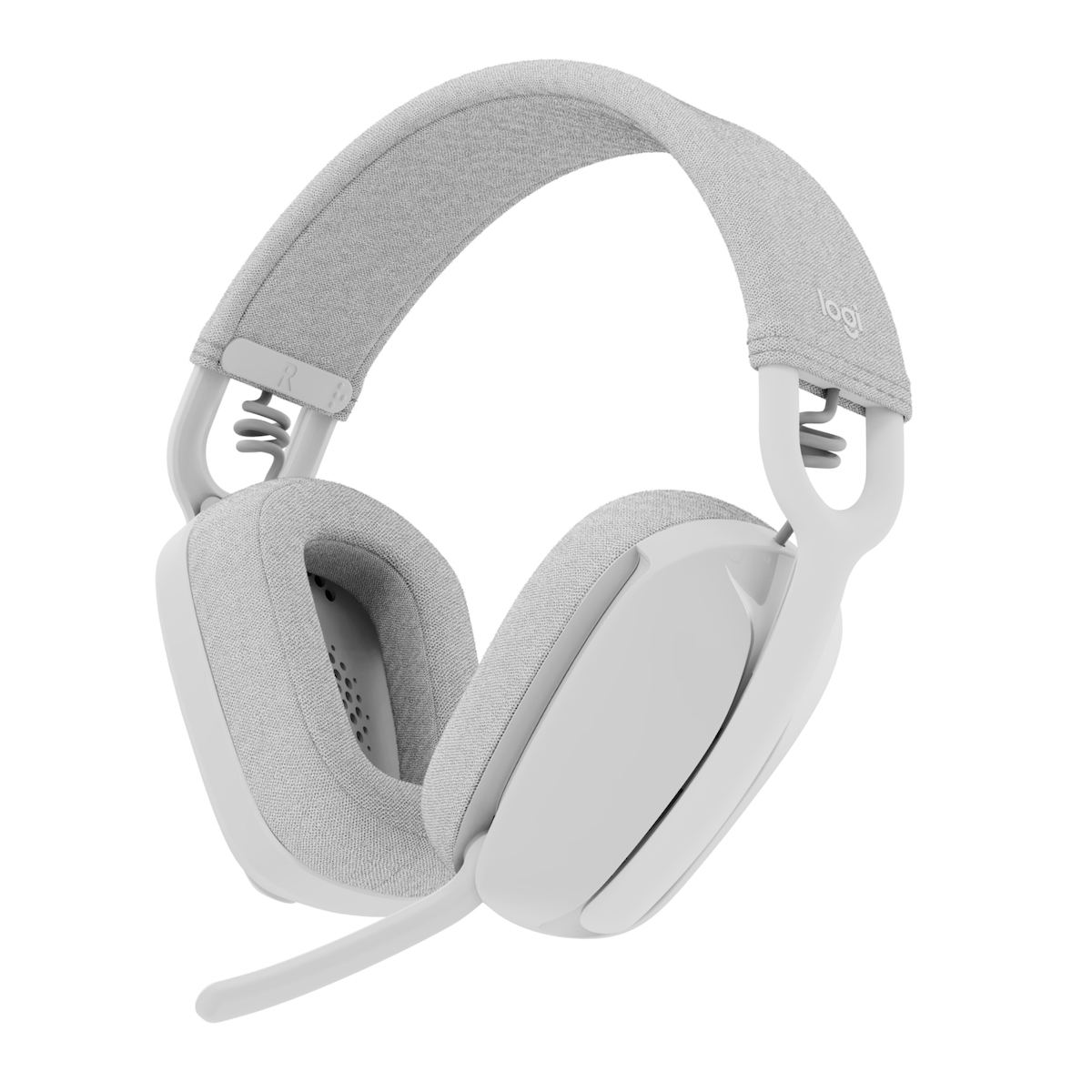 Logitech Zone Vibe 100 Ασύρματα On Ear Multimedia Ακουστικά με μικροφωνο και σύνδεση Bluetooth σε Λευκό χρώμα
