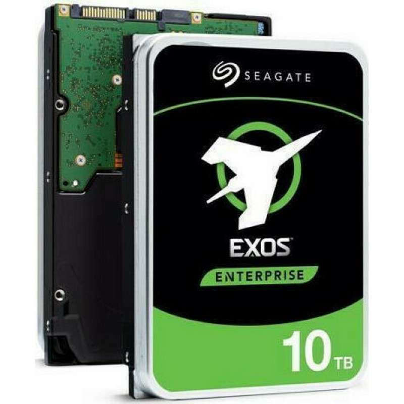 Seagate EXOS X16 10TB HDD Σκληρός Δίσκος 3.5″ SATA III 7200rpm με 256MB Cache για Server