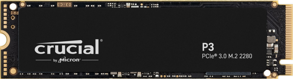 Crucial P3 SSD 4TB M.2 NVMe PCI Express 3.0