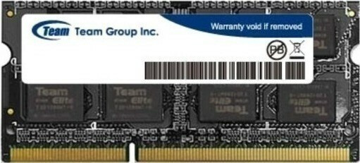 TeamGroup Elite 8GB DDR3 RAM με Ταχύτητα 1600 για Laptop