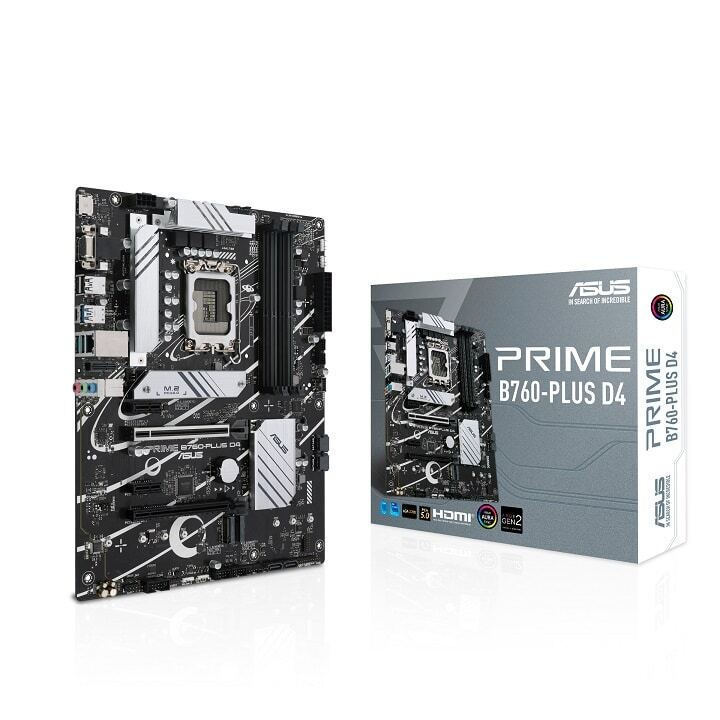 Asus Prime B760-Plus D4 Motherboard ATX με Intel 1700 Socket