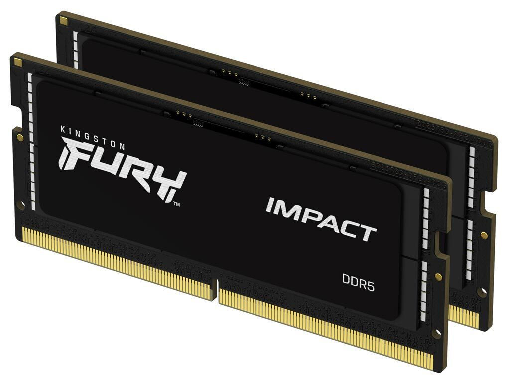 Kingston Fury Impact 64GB DDR5 RAM με 2 Modules (2x32GB) και Ταχύτητα 5600 για Desktop