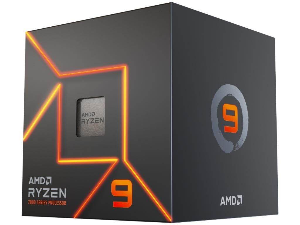 AMD Ryzen 9 7900 3.7GHz Επεξεργαστής 12 Πυρήνων για Socket AM5 σε Κουτί με Ψύκτρα