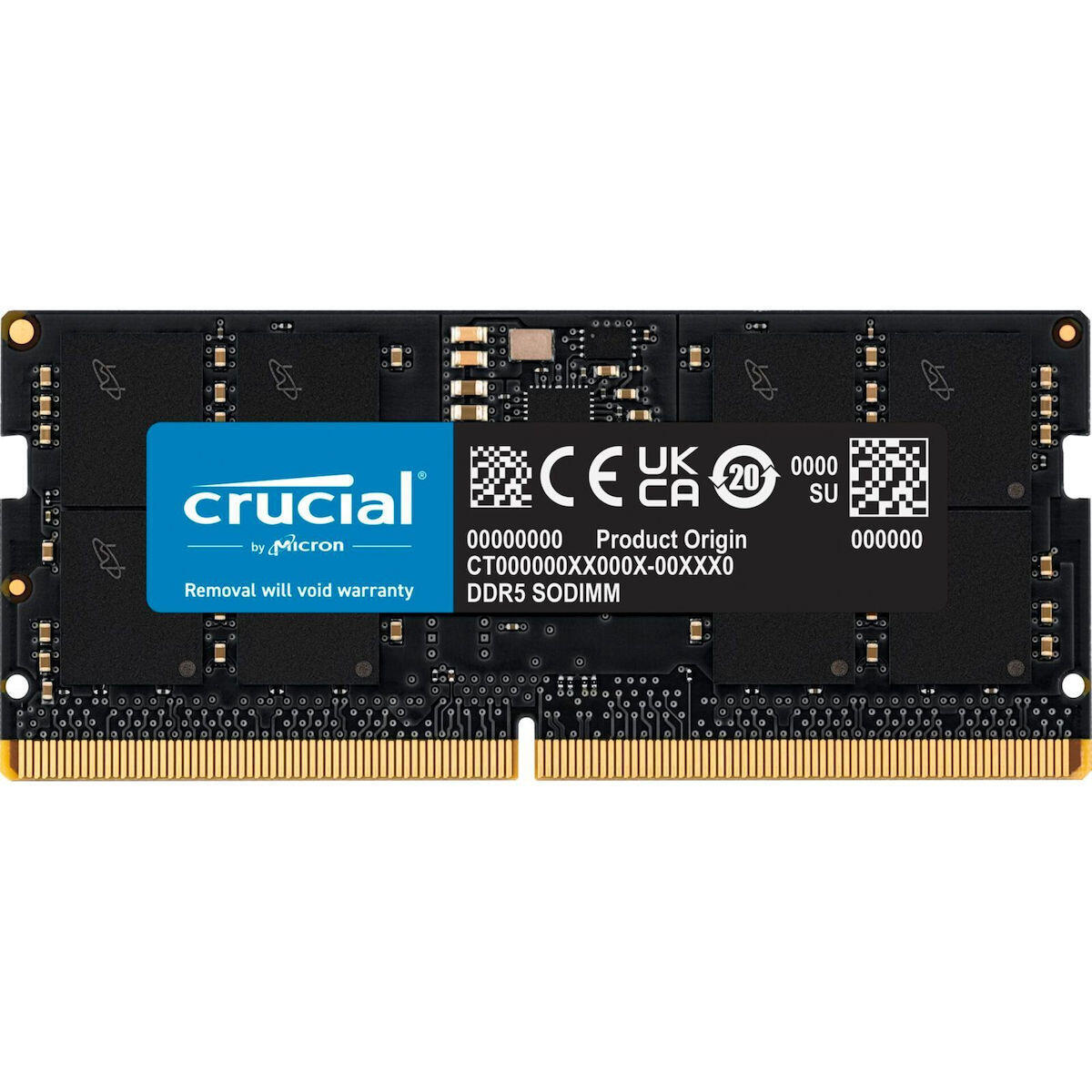 Crucial 16GB DDR5 RAM με Ταχύτητα 5600 για Desktop (CT16G56C46S5)
