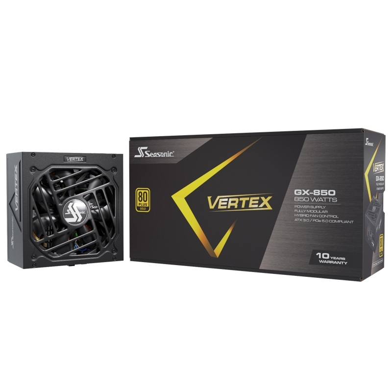 Seasonic Vertex GX 850W Τροφοδοτικό Υπολογιστή Full Modular 80 Plus Gold