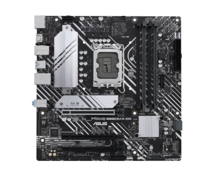 Asus Prime B660M-A D4-CSM Motherboard Micro ATX με Intel 1700 Socket