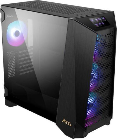 MSI Meg Prospect 700R Gaming Midi Tower Κουτί Υπολογιστή με RGB Φωτισμό Μαύρο