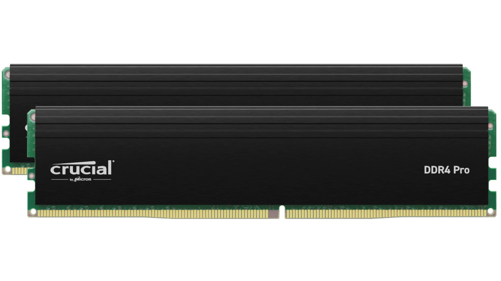 Crucial Pro 32GB DDR4 RAM με 2 Modules (2x16GB) και Ταχύτητα 3200 για Desktop